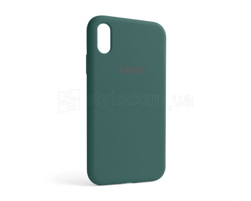 Чохол Full Silicone Case для Apple iPhone Xr pine green (55) TPS-2710000229995