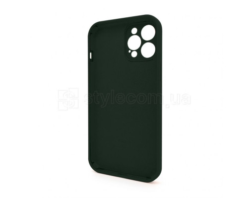 Чохол Full Silicone Case для Apple iPhone 12 Pro Max atrovirens green (54) закрита камера TPS-2710000230007