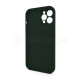 Чохол Full Silicone Case для Apple iPhone 12 Pro Max atrovirens green (54) закрита камера TPS-2710000230007