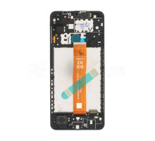 Дисплей (LCD) для Samsung Galaxy A12/A127 (2021) з тачскріном та рамкою black Service Original (PN:GH82-26486A) TPS-2710000230441 2710000230441