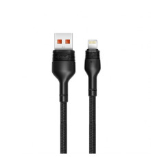 Кабель USB XO NB55 Lightning 5A black