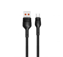 Кабель USB XO NB55 Micro 5A black