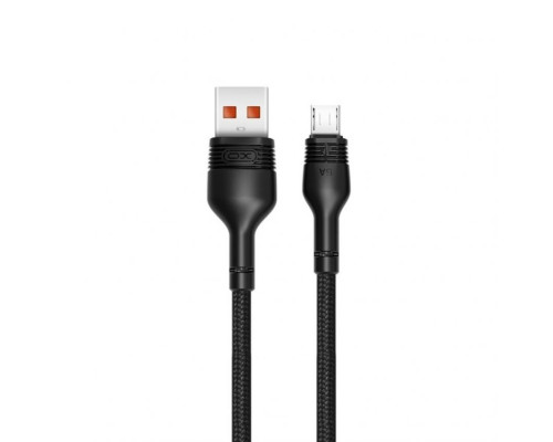 Кабель USB XO NB55 Micro 5A black