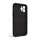 Чохол Full Silicone Case для Apple iPhone 11 Pro black (18) закрита камера TPS-2710000231714