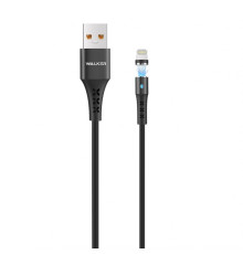 Кабель USB WALKER C775 Lightning Magnetic black TPS-2710000231790