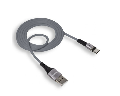 Кабель USB WALKER C775 Type-C Magnetic grey TPS-2710000231820