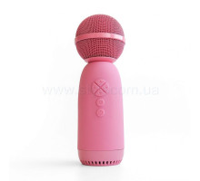 Мікрофон-колонка LY168 бездротовий pink TPS-2710000231912