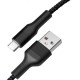 Кабель USB XO NB51 Micro 2.1A black TPS-2710000181583