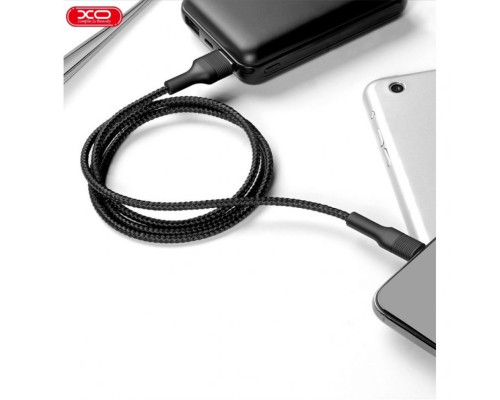 Кабель USB XO NB51 Micro 2.1A black TPS-2710000181583