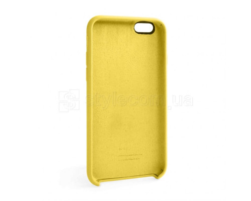 Чохол Original Silicone для Apple iPhone 6, 6s yellow (4) TPS-2710000121237