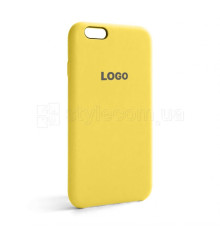 Чохол Original Silicone для Apple iPhone 6, 6s yellow (4)