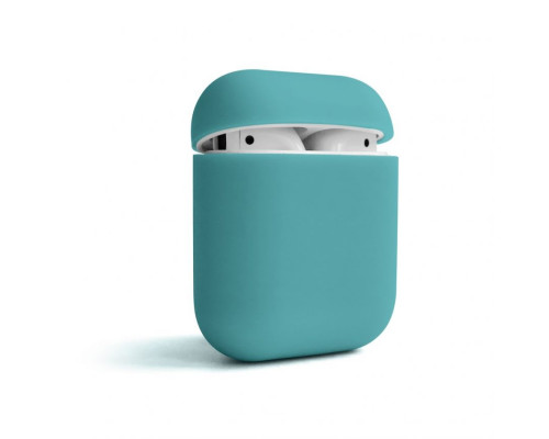 Чохол для AirPods Slim sky blue / небесно-блакитний