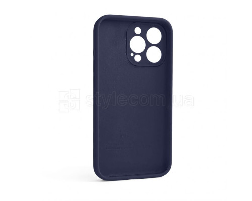 Чохол Full Silicone Case для Apple iPhone 13 Pro dark blue (08) закрита камера TPS-2710000232711