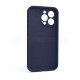 Чохол Full Silicone Case для Apple iPhone 13 Pro dark blue (08) закрита камера TPS-2710000232711