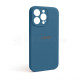 Чохол Full Silicone Case для Apple iPhone 13 Pro cosmos blue (46) закрита камера TPS-2710000232704