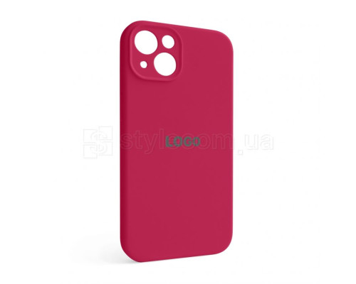 Чохол Full Silicone Case для Apple iPhone 13 rose red (37) закрита камера TPS-2710000232575