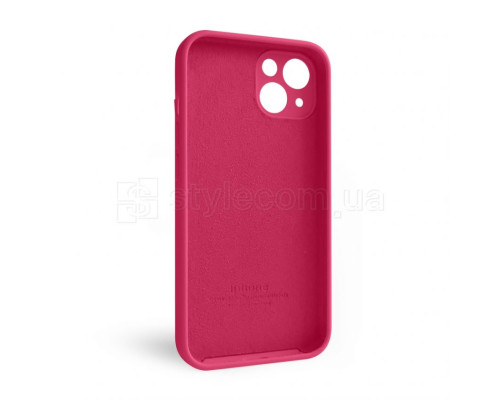 Чохол Full Silicone Case для Apple iPhone 13 rose red (37) закрита камера TPS-2710000232575