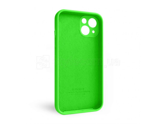 Чохол Full Silicone Case для Apple iPhone 13 shiny green (40) закрита камера TPS-2710000232599