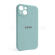 Чохол Full Silicone Case для Apple iPhone 13 sea blue (21) закрита камера TPS-2710000232582