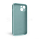 Чохол Full Silicone Case для Apple iPhone 13 sea blue (21) закрита камера TPS-2710000232582