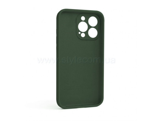 Чохол Full Silicone Case для Apple iPhone 13 Pro atrovirens green (54) закрита камера TPS-2710000232650