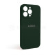 Чохол Full Silicone Case для Apple iPhone 13 Pro atrovirens green (54) закрита камера TPS-2710000232650