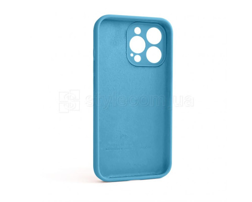 Чохол Full Silicone Case для Apple iPhone 13 Pro cornflower (53) закрита камера TPS-2710000232698