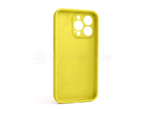 Чохол Full Silicone Case для Apple iPhone 13 Pro canary yellow (50) закрита камера TPS-2710000232681