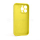 Чохол Full Silicone Case для Apple iPhone 13 Pro canary yellow (50) закрита камера TPS-2710000232681