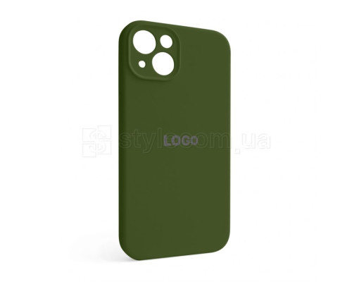 Чохол Full Silicone Case для Apple iPhone 13 army green (45) закрита камера TPS-2710000232384