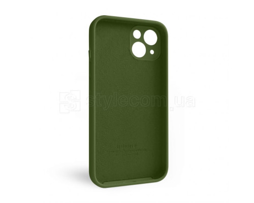 Чохол Full Silicone Case для Apple iPhone 13 army green (45) закрита камера TPS-2710000232384