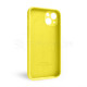 Чохол Full Silicone Case для Apple iPhone 13 canary yellow (50) закрита камера TPS-2710000232421