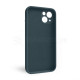 Чохол Full Silicone Case для Apple iPhone 13 cosmos blue (46) закрита камера TPS-2710000232445