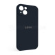 Чохол Full Silicone Case для Apple iPhone 13 dark blue (08) закрита камера TPS-2710000232452