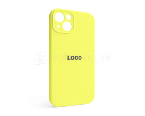 Чохол Full Silicone Case для Apple iPhone 13 flash lime (41) закрита камера TPS-2710000232483