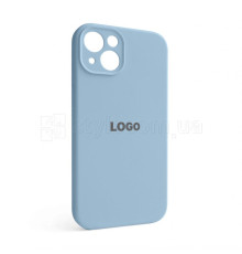 Чохол Full Silicone Case для Apple iPhone 13 light blue (05) закрита камера