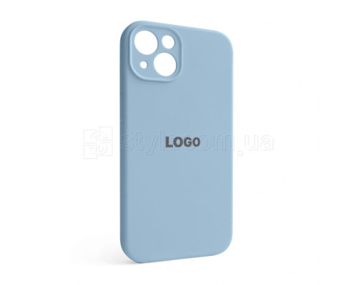 Чохол Full Silicone Case для Apple iPhone 13 light blue (05) закрита камера TPS-2710000232490