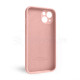 Чохол Full Silicone Case для Apple iPhone 13 light pink (12) закрита камера TPS-2710000232513