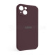 Чохол Full Silicone Case для Apple iPhone 13 plum (57) закрита камера TPS-2710000232551