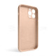 Чохол Full Silicone Case для Apple iPhone 13 Pro Max nude (19) закрита камера TPS-2710000233053