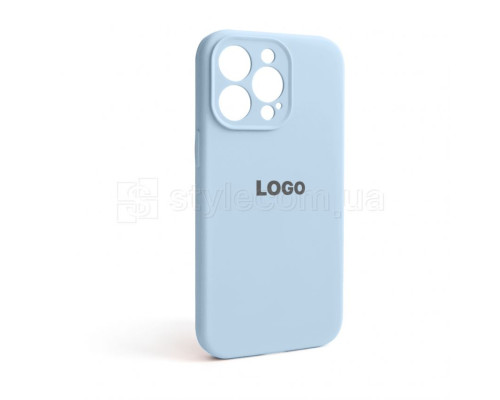 Чохол Full Silicone Case для Apple iPhone 13 Pro light blue (05) закрита камера TPS-2710000232759