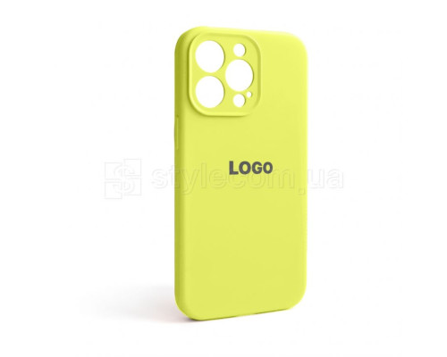 Чохол Full Silicone Case для Apple iPhone 13 Pro flash lime (41) закрита камера TPS-2710000232742