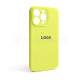 Чохол Full Silicone Case для Apple iPhone 13 Pro flash lime (41) закрита камера TPS-2710000232742