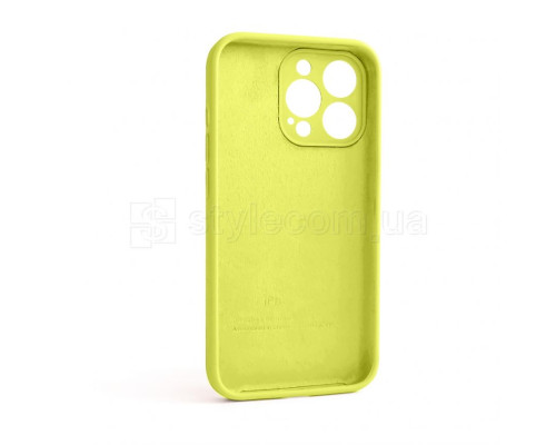 Чохол Full Silicone Case для Apple iPhone 13 Pro flash lime (41) закрита камера TPS-2710000232742