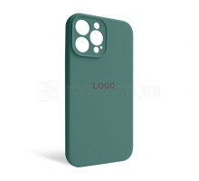 Чохол Full Silicone Case для Apple iPhone 13 Pro Max pine green (55) закрита камера TPS-2710000233060