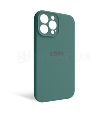 Чохол Full Silicone Case для Apple iPhone 13 Pro Max pine green (55) закрита камера