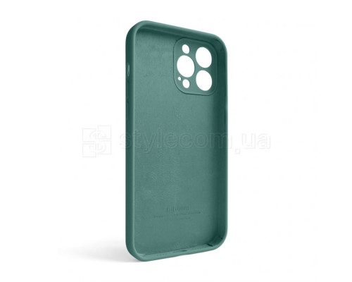 Чохол Full Silicone Case для Apple iPhone 13 Pro Max pine green (55) закрита камера TPS-2710000233060