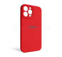 Чохол Full Silicone Case для Apple iPhone 13 Pro Max red (14) закрита камера