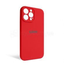 Чохол Full Silicone Case для Apple iPhone 13 Pro Max red (14) закрита камера