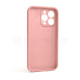 Чохол Full Silicone Case для Apple iPhone 13 Pro light pink (12) закрита камера TPS-2710000232773